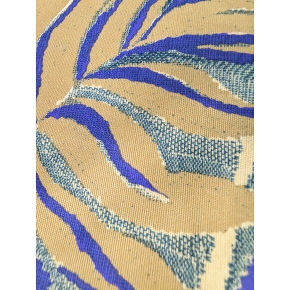 vintage Vera Neumann Blouse top size 14 Ladybug side knot floral leaf print - Picture 6 of 13